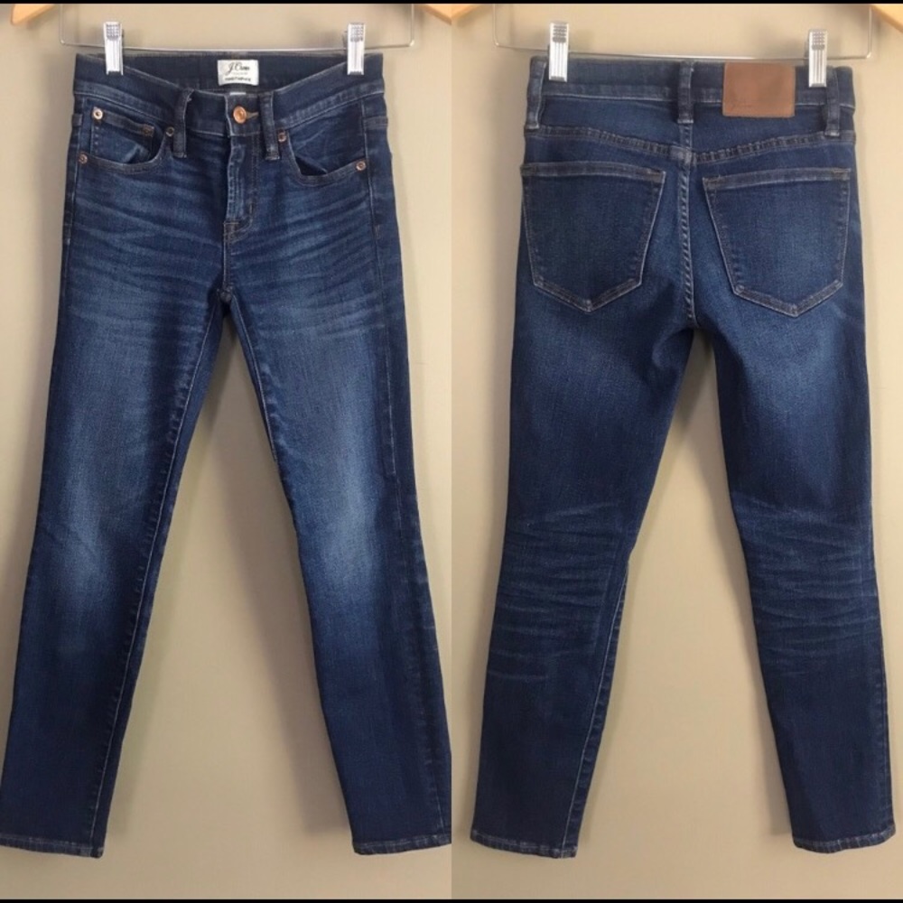 J.CREW toothpick jeans
